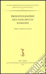 Prosopographie des haruspices romains