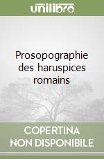 Prosopographie des haruspices romains