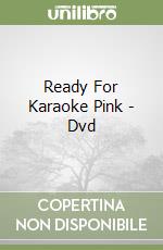 Ready For Karaoke Pink - Dvd libro