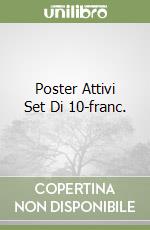 Poster Attivi Set Di 10-franc. libro
