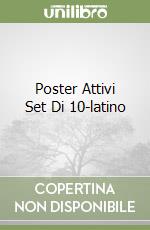 Poster Attivi Set Di 10-latino libro