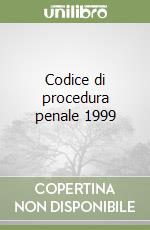 Codice di procedura penale 1999 libro