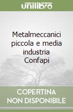 Metalmeccanici piccola e media industria Confapi