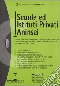 Scuole ed istituti privati Aninsei libro