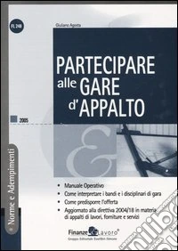 Partecipare alle gare d'appalto libro