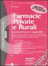 Farmacie private e rurali libro