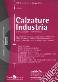 Calzature industria libro