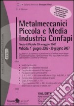 Metalmeccanici piccola e media industria Confapi