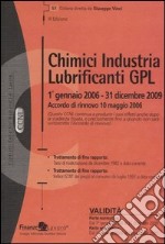 CCNL chimici industria lubrificanti GPL libro