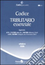 Codice tributario essenziale libro