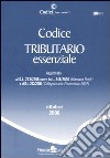 Codice tributario essenziale libro