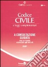 Codice civile e leggi complementari. A consultazione guidata con commento essenziale agli articoli libro