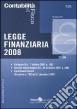 Legge Finanziaria 2008 libro