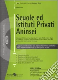Scuole ed istituti privati Aninsei libro