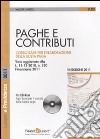 Paghe e contributi. Con CD-ROM libro di Caputo Walter