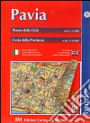 Pavia. Carta della città e della provincia. Ediz. multilingue libro