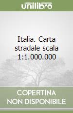 Italia. Carta stradale scala 1:1.000.000 libro