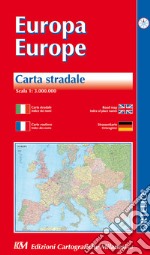 Europa.Carta stradale 1:3.000.000. Ediz. italiana, inglese, francese e tedesca libro