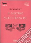 Il mistero del menu francese libro