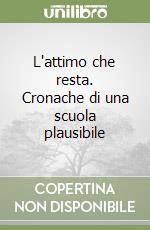 L'attimo che resta. Cronache di una scuola plausibile