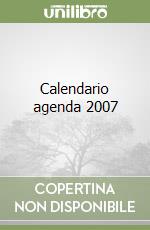 Calendario agenda 2007 libro