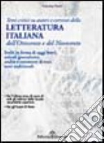 Temi di letteratura. Dell''800-'900 libro