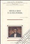 Nicola Sole e la sua poesia. Atti del Convegno nazionale di studi lucani (1984) libro
