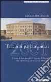 Taccuini parlamentari 2001 libro