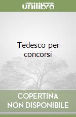 Tedesco per concorsi libro