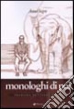 Monologhi di poi libro