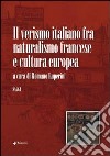 Il verismo italiano fra naturalismo francese e cultura europea libro di Luperini R. (cur.)