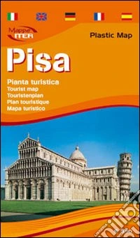 Pisa. Pianta turistica 1:4.000