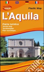 L'Aquila, pianta turistica 1:5.000. Ediz. multilingue libro