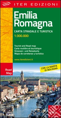 Emilia Romagna. Carta stradale e turistica 1:300.000. Ediz. multilingue