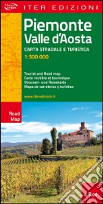 Piemonte e Valle d'Aosta. Carta stradale e turistica 1:300.000. Ediz. multilingue libro