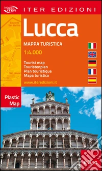 Lucca. Mappa turistica 1:4.000. Ediz. multilingue