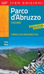 Parco d'Abruzzo. Carta escursionistica 1:25.000 libro