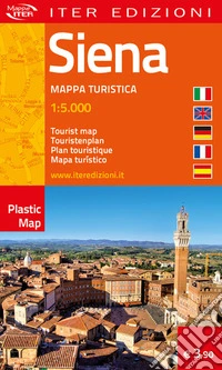 Siena. Mappa turistica 1:5.000. Ediz. multilingue