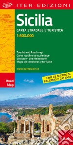 Sicilia. Carta stradale e turistica 1:300.000. Ediz. italiana, inglese, francese, tedesca, spagnola libro