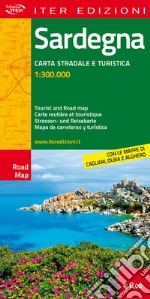 Sardegna. Carta stradale e turistica antistrappo 1:300.000. Ediz. italiana, inglese, francese, tedesca, spagnola libro