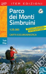 Parco dei Monti Simbruini. Carta escursionistica 1:25.000 libro