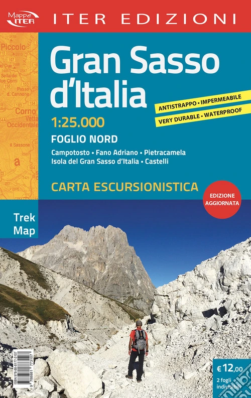 Gran Sasso d'Italia. Carta escursionistica 1:25.000