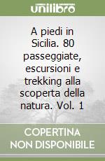 A piedi in Sicilia. 80 passeggiate, escursioni e trekking alla scoperta della natura. Vol. 1 libro