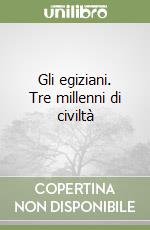Gli egiziani. Tre millenni di civiltà libro usato