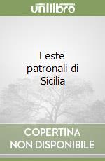 Feste patronali di Sicilia libro