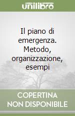 Il piano di emergenza. Metodo, organizzazione, esempi libro