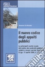 Il nuovo codice degli appalti pubblici libro