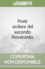 Poeti siciliani del secondo Novecento libro