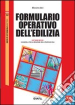 Formulario operativo dell'edilizia libro