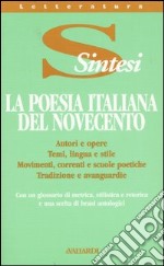 Poesia italiana del Novecento libro